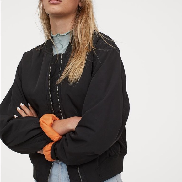 Brand new with tags black h&m bomber - Picture 3 of 3